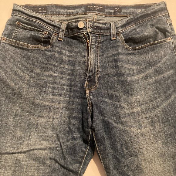 Lucky Brand Other - Lucky Brand Mens 121 Slim Straight Jeans 34/30 Blue